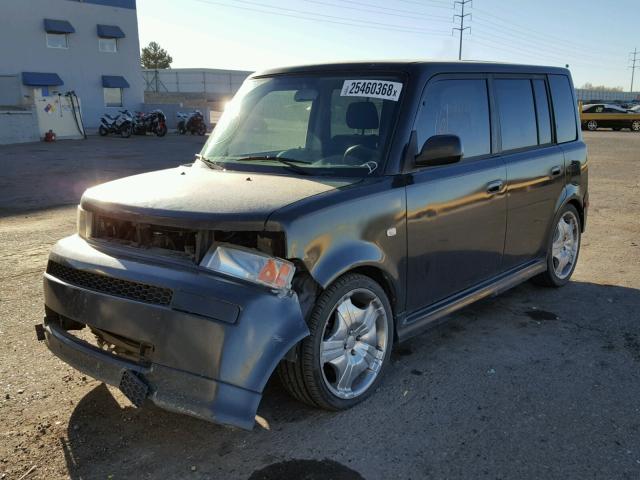 JTLKT324X64107483 - 2006 TOYOTA SCION XB GRAY photo 2