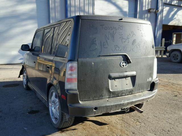 JTLKT324X64107483 - 2006 TOYOTA SCION XB 灰色 照片 3