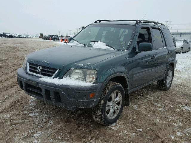 JHLRD1769WC091095 - 1998 HONDA CR-V EX GREEN photo 2