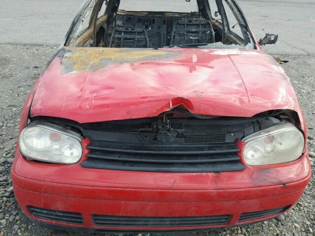 9BWDE61J344030868 - 2004 VOLKSWAGEN GTI RED photo 7