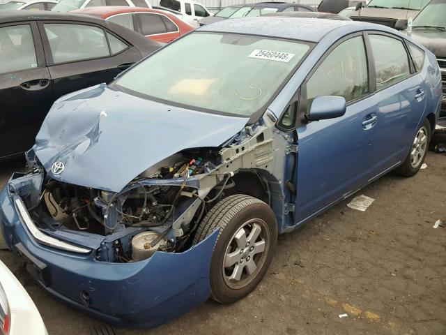 JTDKB20U677668839 - 2007 TOYOTA PRIUS BLUE photo 2