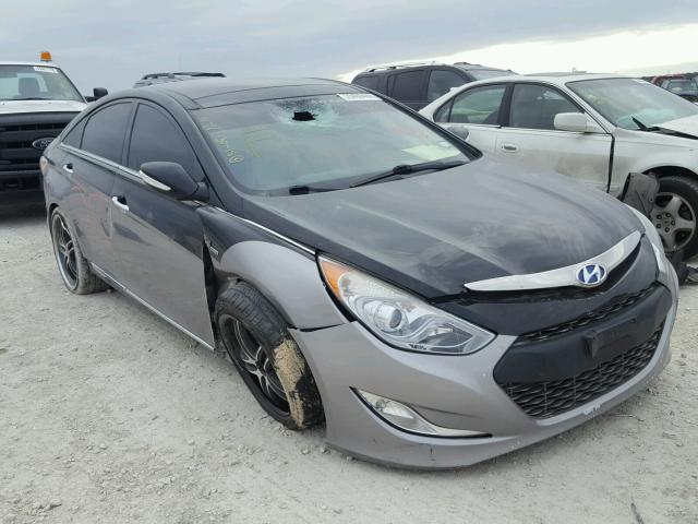 KMHEC4A46CA023623 - 2012 HYUNDAI SONATA HYB BLACK photo 1