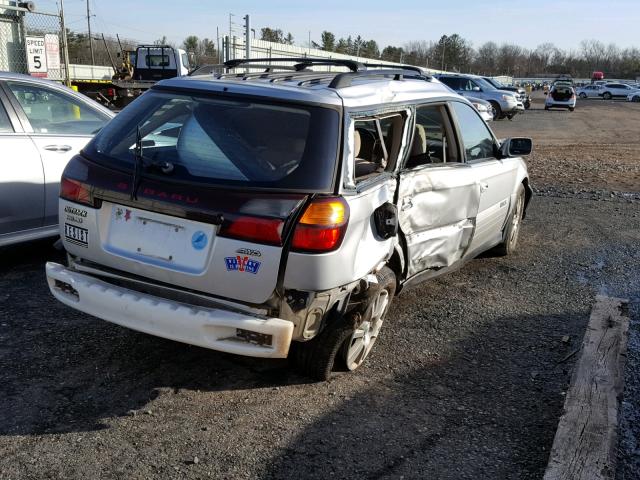 4S3BH815847617914 - 2004 SUBARU LEGACY OUT GRAY photo 4