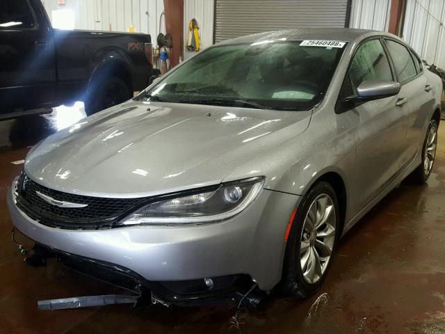 1C3CCCBG4FN517706 - 2015 CHRYSLER 200 S SILVER photo 2