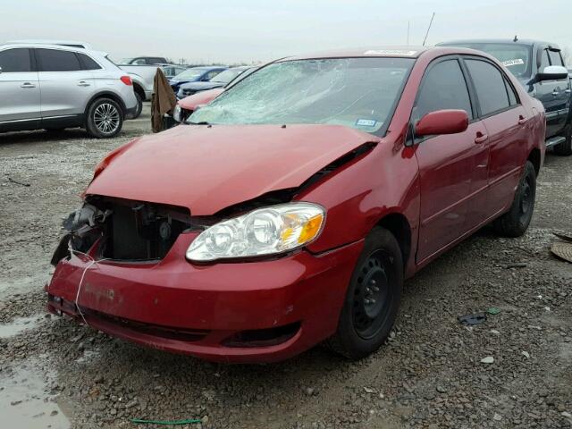 1NXBR32E26Z624923 - 2006 TOYOTA COROLLA CE RED photo 2