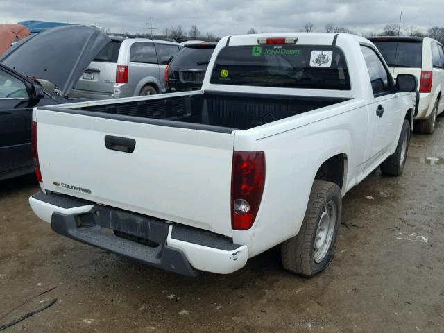 1GCCSBD94A8106482 - 2010 CHEVROLET COLORADO WHITE photo 4