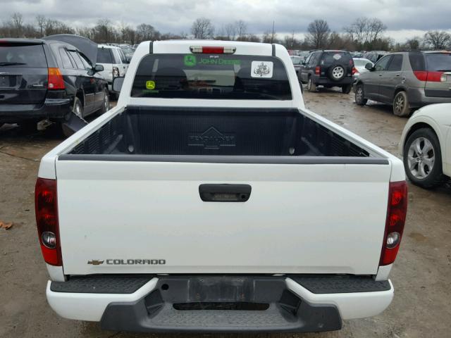 1GCCSBD94A8106482 - 2010 CHEVROLET COLORADO WHITE photo 6