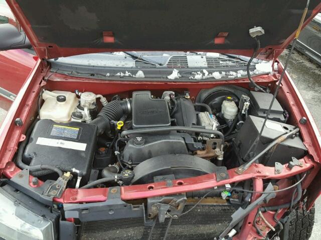 1GNDT13S222530402 - 2002 CHEVROLET TRAILBLAZE RED photo 7