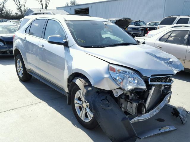 2CNFLEEC5B6459824 - 2011 CHEVROLET EQUINOX LT SILVER photo 1