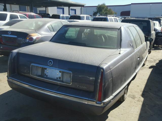 1G6KD52B1SU238608 - 1995 CADILLAC DEVILLE BLUE photo 4