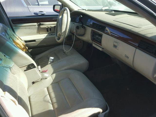 1G6KD52B1SU238608 - 1995 CADILLAC DEVILLE BLUE photo 5