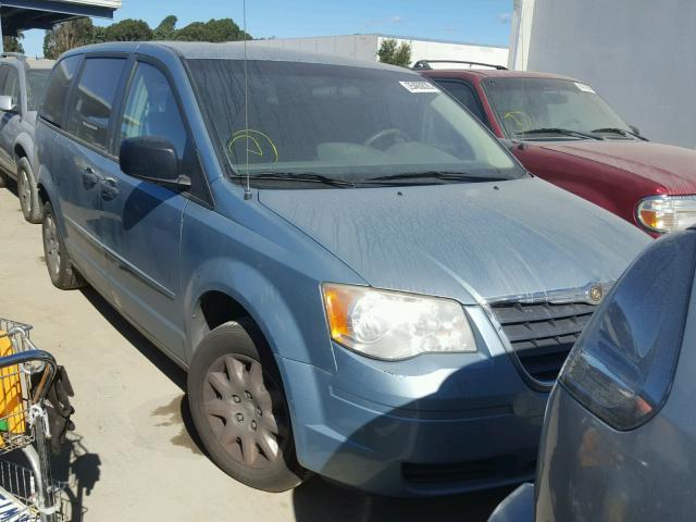 2A8HR44H08R675860 - 2008 CHRYSLER TOWN & COU BLUE photo 1