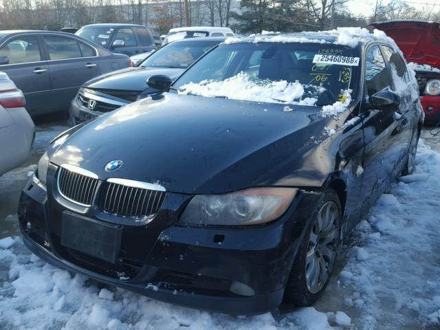 WBAVD33596KV61598 - 2006 BMW 330 XI BLACK photo 2