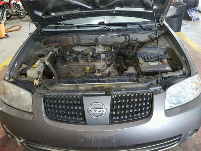 3N1CB51D95L465296 - 2005 NISSAN SENTRA 1.8 GRAY photo 7