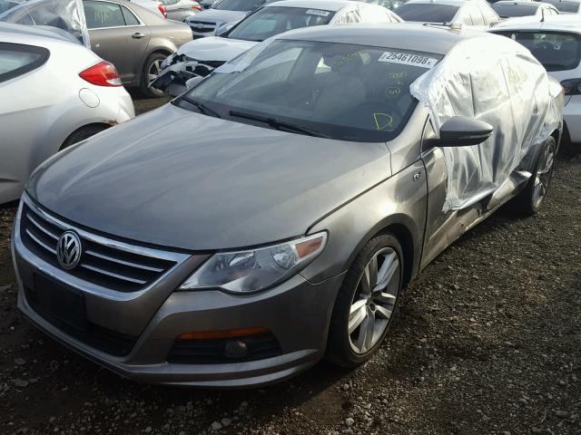 WVWMN7AN6CE514688 - 2012 VOLKSWAGEN CC SPORT BROWN photo 2