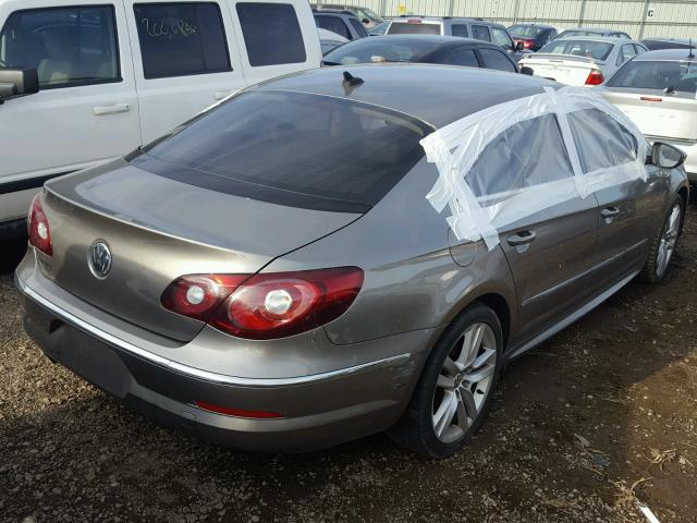 WVWMN7AN6CE514688 - 2012 VOLKSWAGEN CC SPORT BROWN photo 4