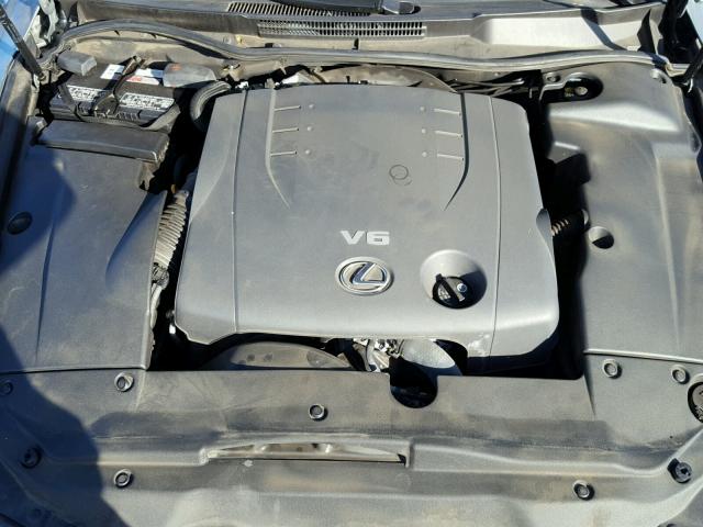 JTHBK262795086980 - 2009 LEXUS IS 250 BLUE photo 7