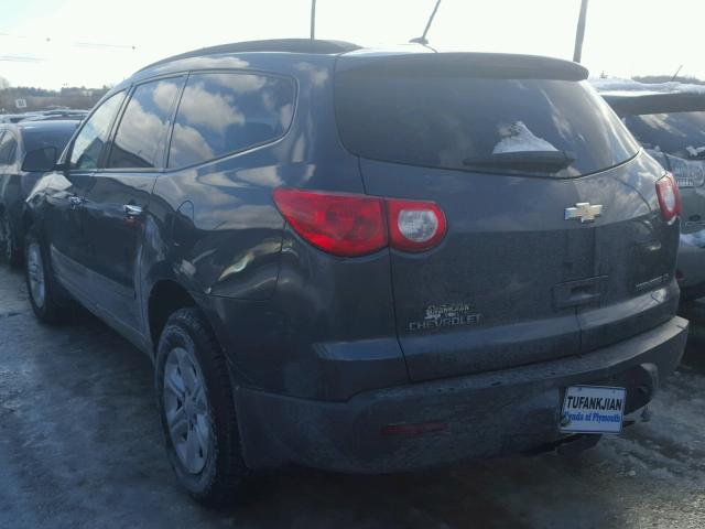 1GNEV13D29S115140 - 2009 CHEVROLET TRAVERSE L GRAY photo 3