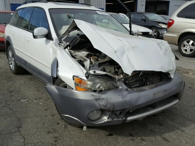 4S4BP86C254361195 - 2005 SUBARU LEGACY OUT WHITE photo 1