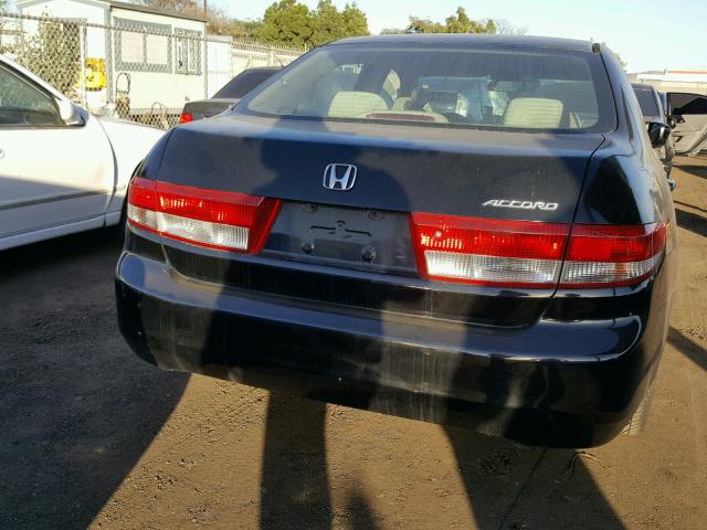 JHMCM563X3C088072 - 2003 HONDA ACCORD LX BLACK photo 9