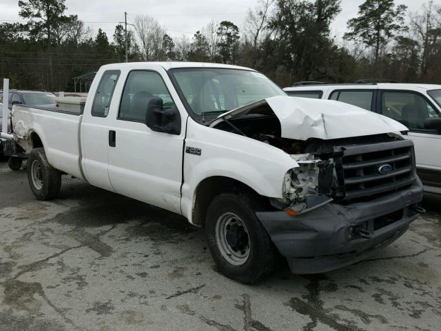 1FTNX20L44ED75213 - 2004 FORD F250 SUPER WHITE photo 1