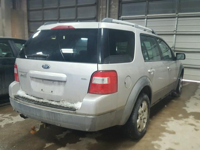 1FMZK05127GA03319 - 2007 FORD FREESTYLE SILVER photo 4