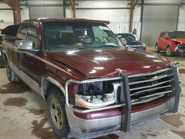 2GTEC19T0Y1309869 - 2000 GMC NEW SIERRA BURGUNDY photo 1