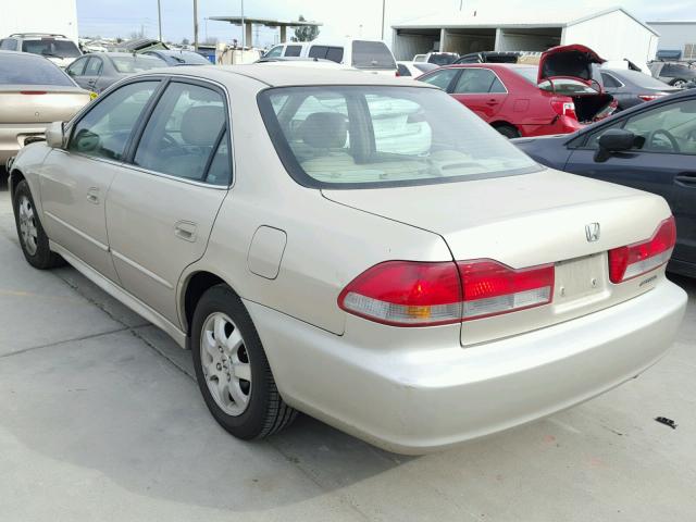 1HGCG56652A027680 - 2002 HONDA ACCORD EX BEIGE photo 3