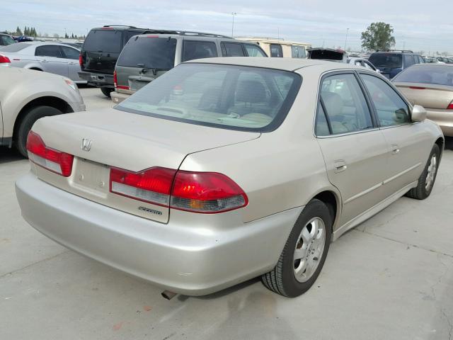 1HGCG56652A027680 - 2002 HONDA ACCORD EX BEIGE photo 4