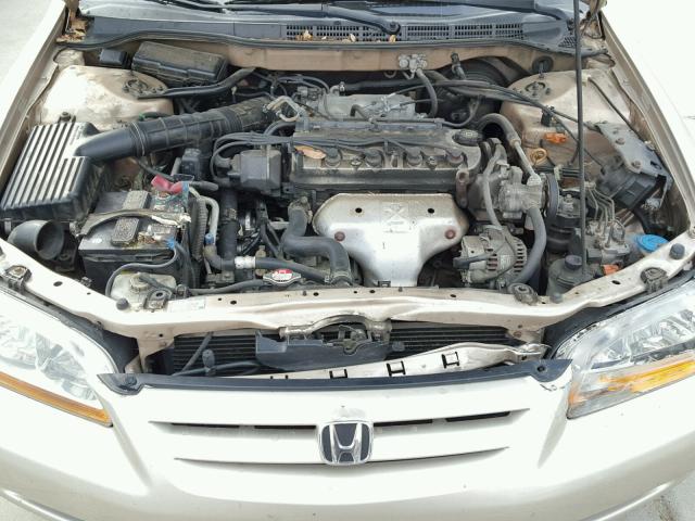 1HGCG56652A027680 - 2002 HONDA ACCORD EX BEIGE photo 7