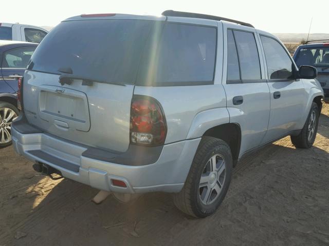 1GNET13MX82230296 - 2008 CHEVROLET TRAILBLAZE BLUE photo 4