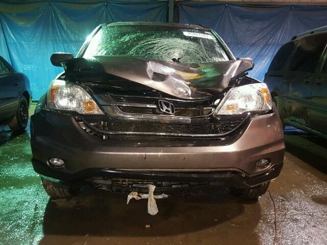 5J6RE4H72AL029432 - 2010 HONDA CR-V EX-L BROWN photo 9