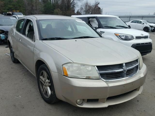 1B3LC56K48N229839 - 2008 DODGE AVENGER SX GOLD photo 1