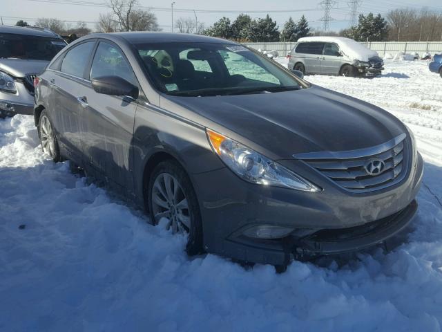 5NPEC4AC1CH420242 - 2012 HYUNDAI SONATA SE GRAY photo 1