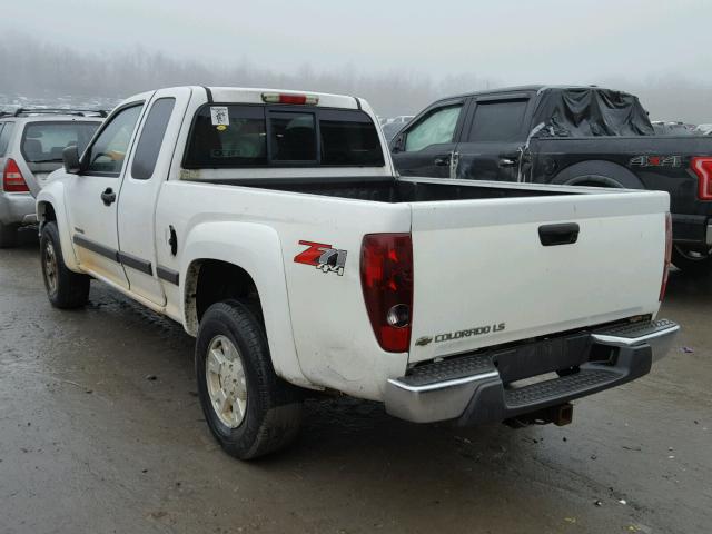 1GCDT196948162920 - 2004 CHEVROLET COLORADO WHITE photo 3