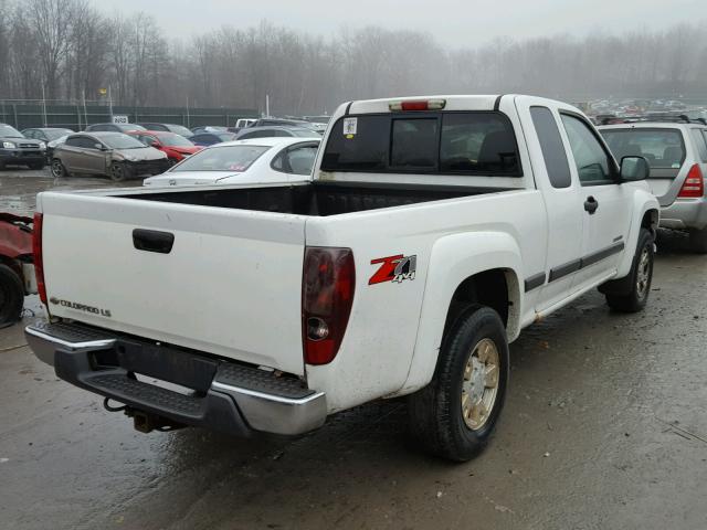 1GCDT196948162920 - 2004 CHEVROLET COLORADO WHITE photo 4