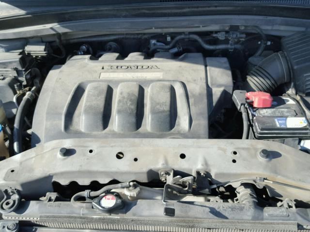 5FNRL38765B091575 - 2005 HONDA ODYSSEY EX BLUE photo 7