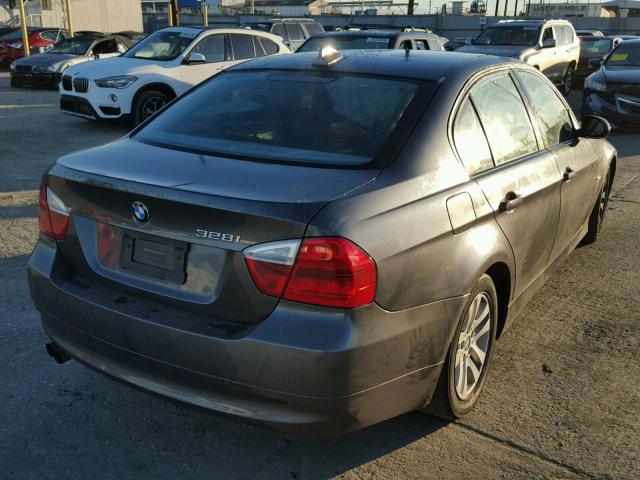 WBAVC53517FZ75998 - 2007 BMW 328 I SULE GRAY photo 4