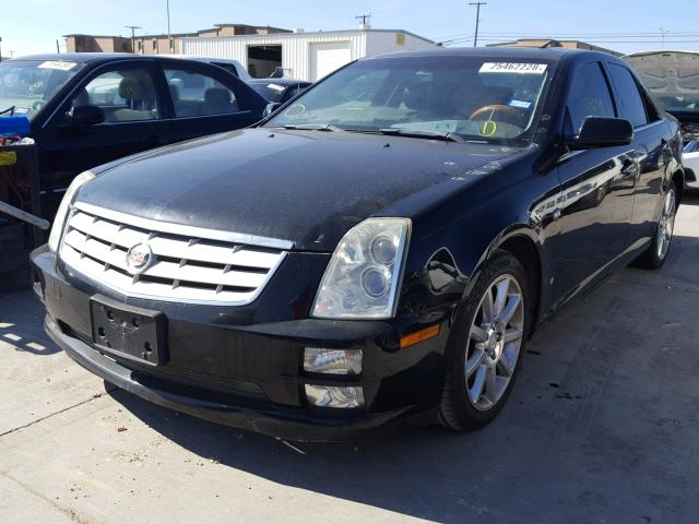 1G6DC67A260141058 - 2006 CADILLAC STS BLACK photo 2