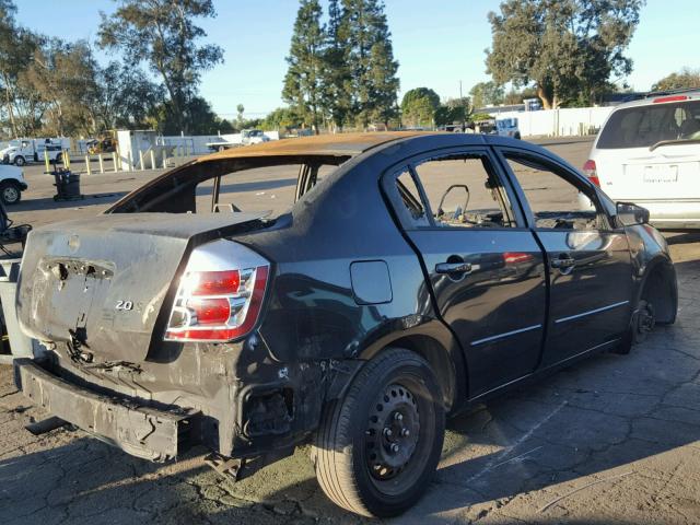 3N1AB61EX7L722765 - 2007 NISSAN SENTRA 2.0 BLACK photo 4