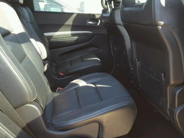 1C4RDJDG8FC188279 - 2015 DODGE DURANGO LI GRAY photo 6