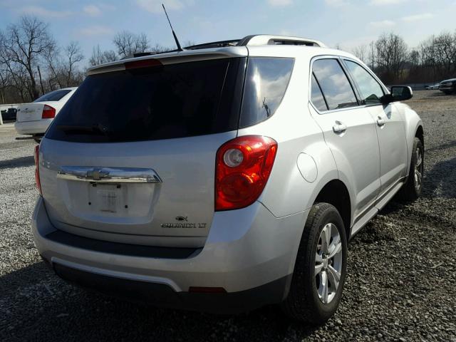 2CNALDEW3A6338304 - 2010 CHEVROLET EQUINOX LT SILVER photo 4