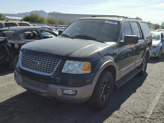 1FMFU17L53LA65428 - 2003 FORD EXPEDITION BLACK photo 2