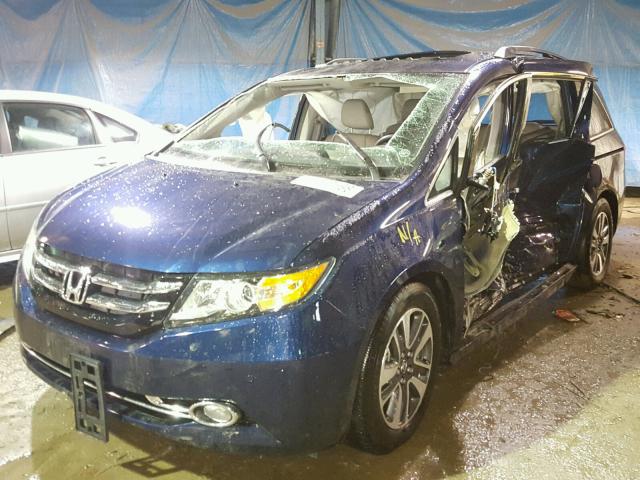 5FNRL5H99GB122611 - 2016 HONDA ODYSSEY TO BLUE photo 2