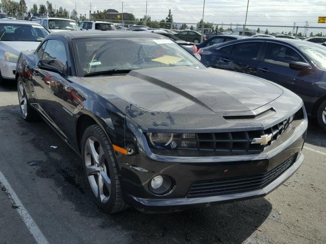 2G1FS1EW4D9149474 - 2013 CHEVROLET CAMARO SS BLACK photo 1