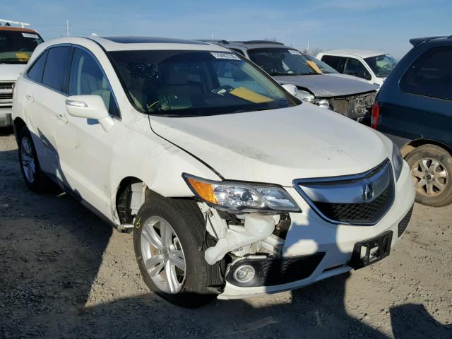 5J8TB3H50FL004180 - 2015 ACURA RDX TECHNO WHITE photo 1