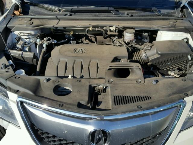 5J8TB3H50FL004180 - 2015 ACURA RDX TECHNO WHITE photo 7