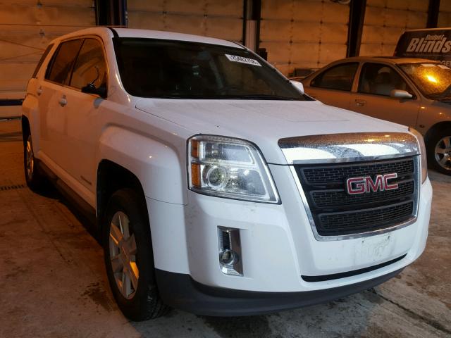 2CTALMEC5B6241122 - 2011 GMC TERRAIN SL WHITE photo 1