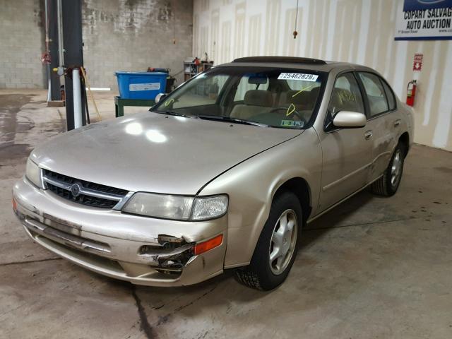 JN1CA21D1XM411159 - 1999 NISSAN MAXIMA GLE BEIGE photo 2