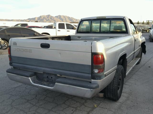 1B7KC26WXTJ104419 - 1996 DODGE RAM 2500 SILVER photo 4